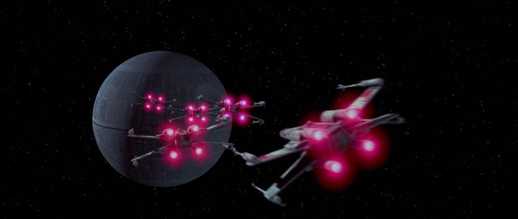 Вот этот момент в "Новой надежде" выглядел лучше, чем все рассказы Саберхагена!