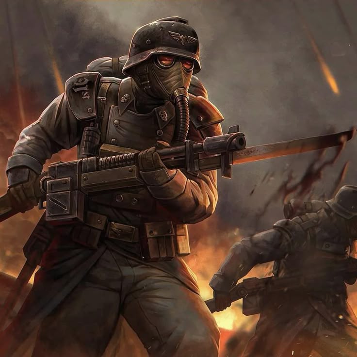 "Бу-бу-бу!" - перевод: "Вперёд, умрём за Императора!"