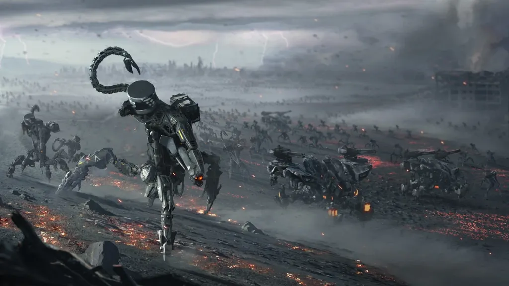 Роботы Фаро. Да, их много, но сами по себе, они не так, чтобы очень серьёзные противника...