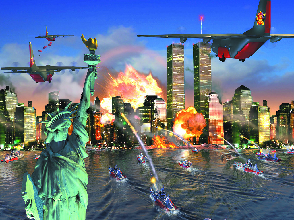 "Наш Советский Союз покоряет весь мир от Европы к Неве на восток..."