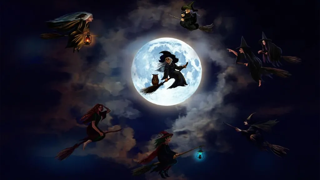 Метёлок у них, правда, не было...