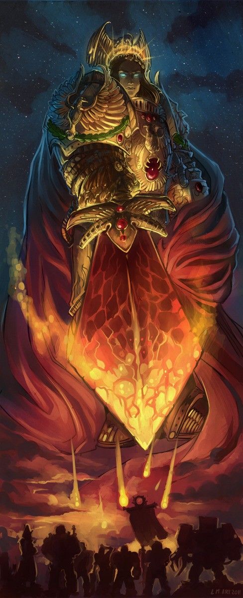 Тут очень хорошо показан образ Императора, как мне кажется...