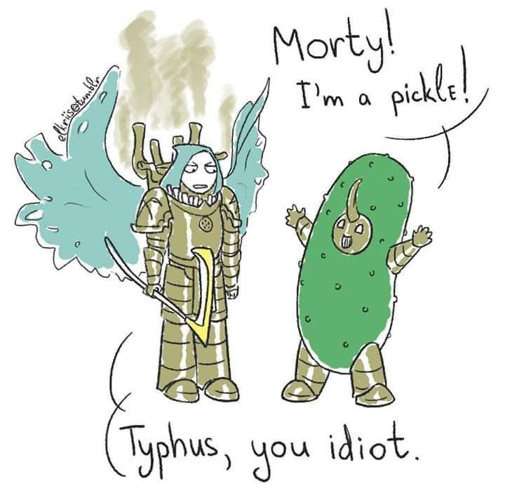 Мортарион и Тифон...