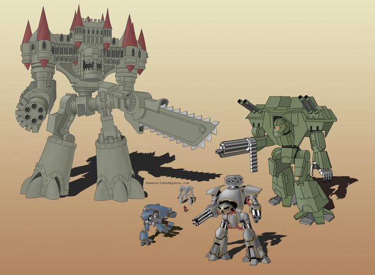 "Рука" есть только у того, второго по размерам. Это "Владыка войны", верно?