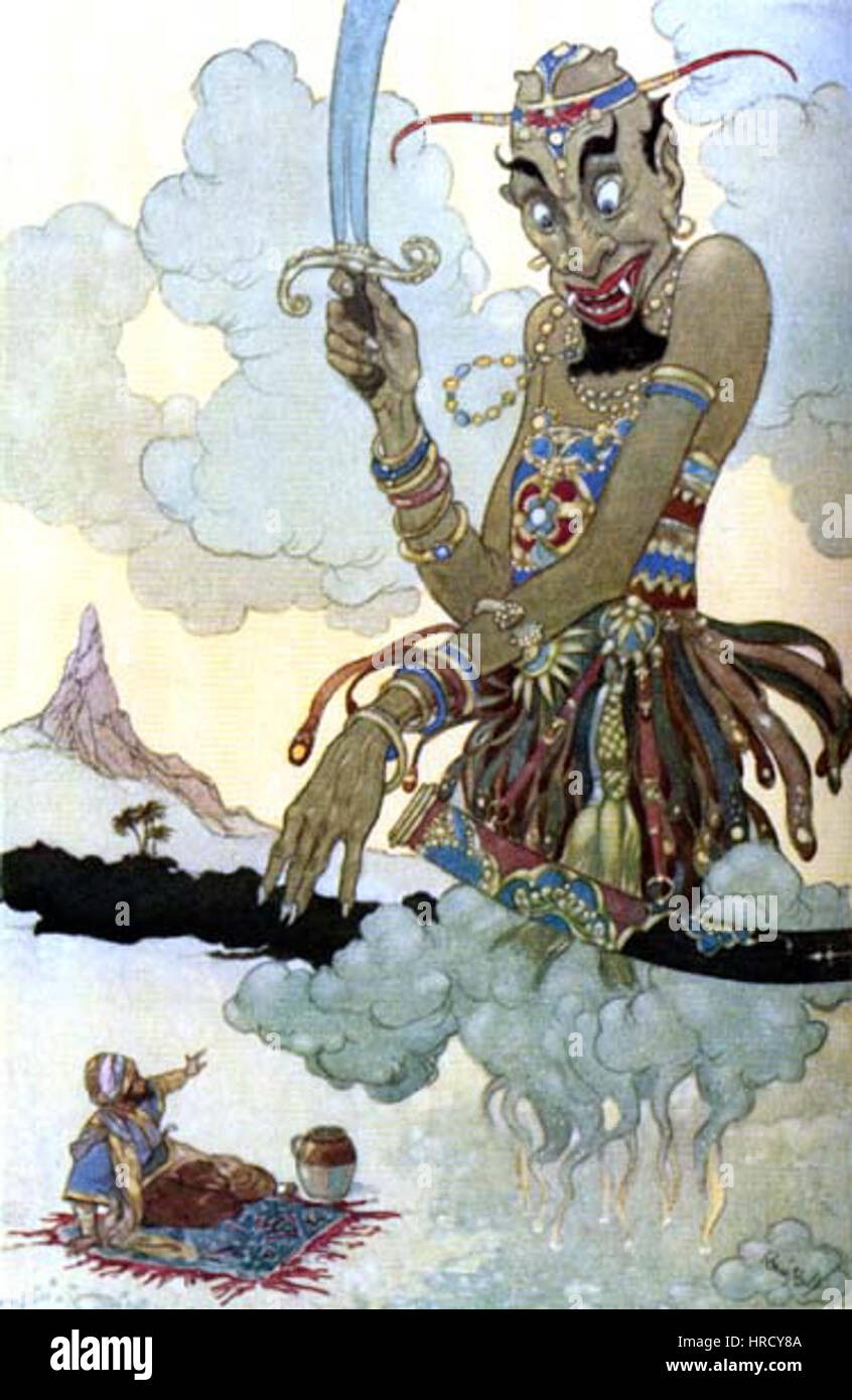 Возникла аналогия с джиннами...