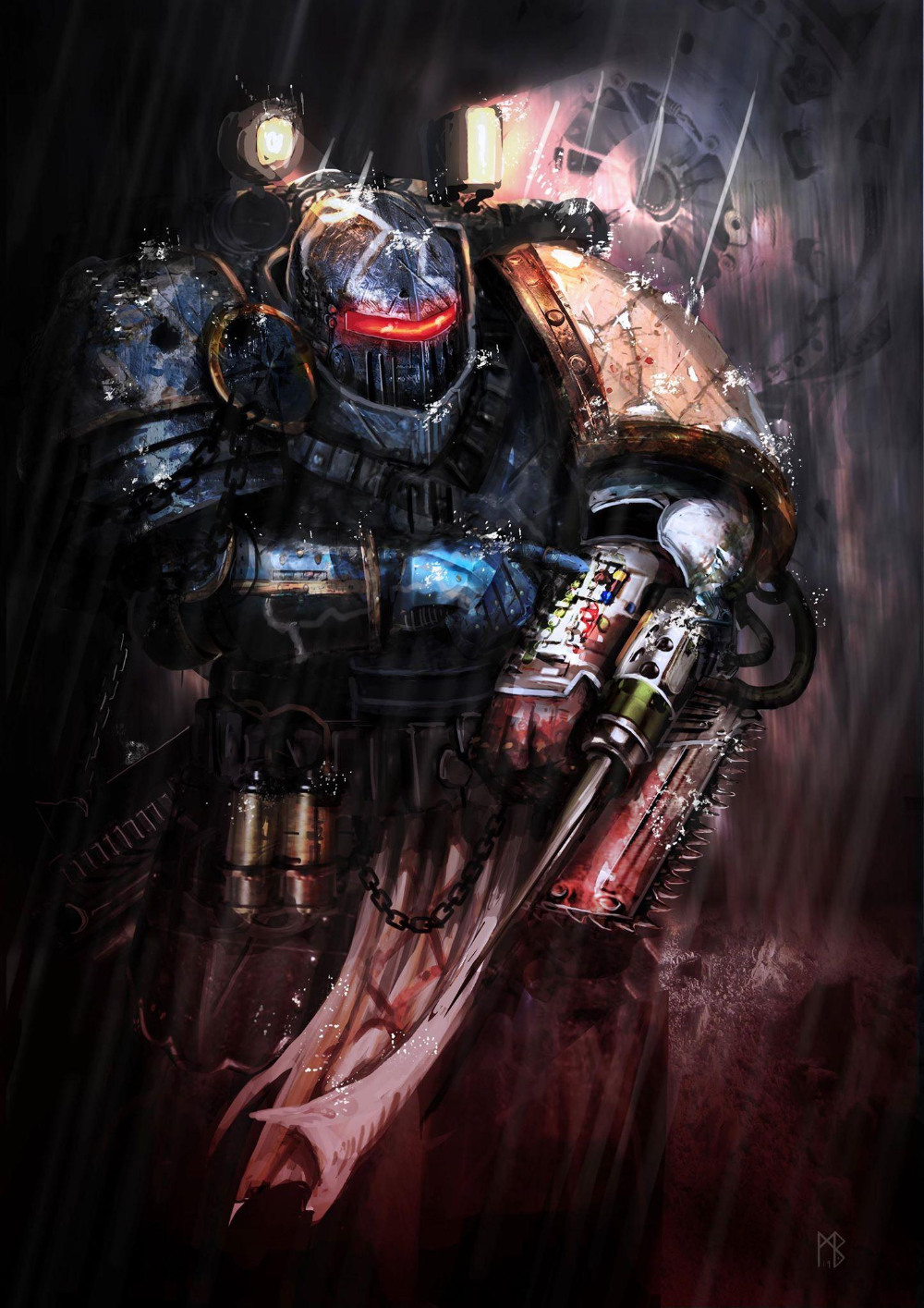 А ведь Талос сам апотекарий, не мог не понимать, что кости не так срастутся...