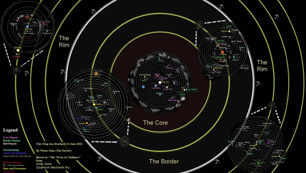 Сами видите, тут у них целое скопление, планет и лун - хватает. Если честно, я сам не знал, как оно выглядит...