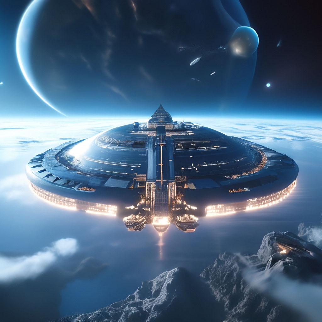 И отправили их всех на большом корабле с Земли... 