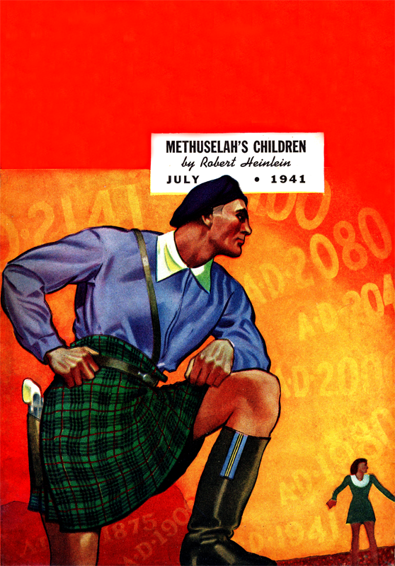 Настоящий шотландец! Только споррана нет, почему-то...