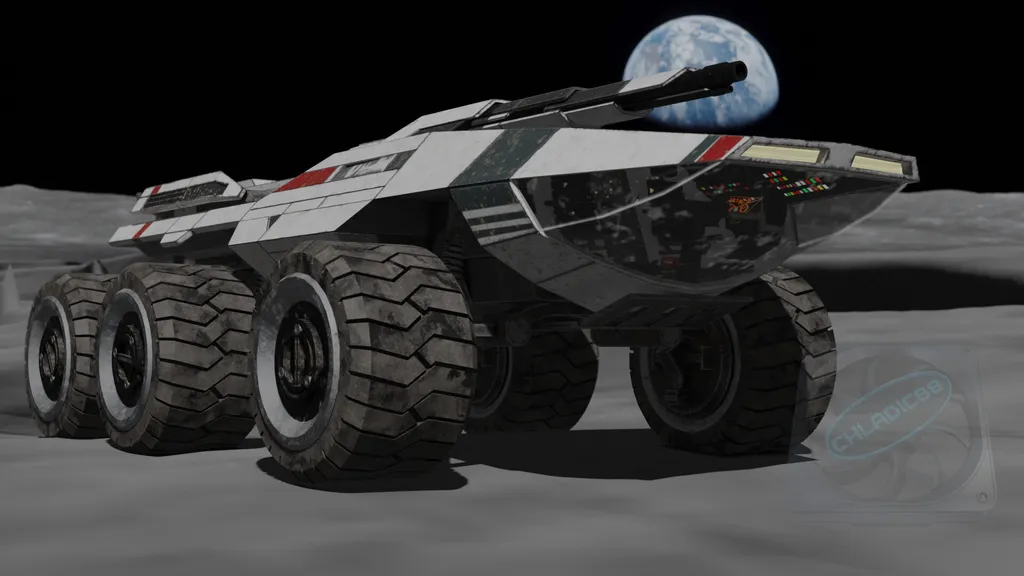 Если на Луне на таких штуках катаются - значит, что-то там не так...