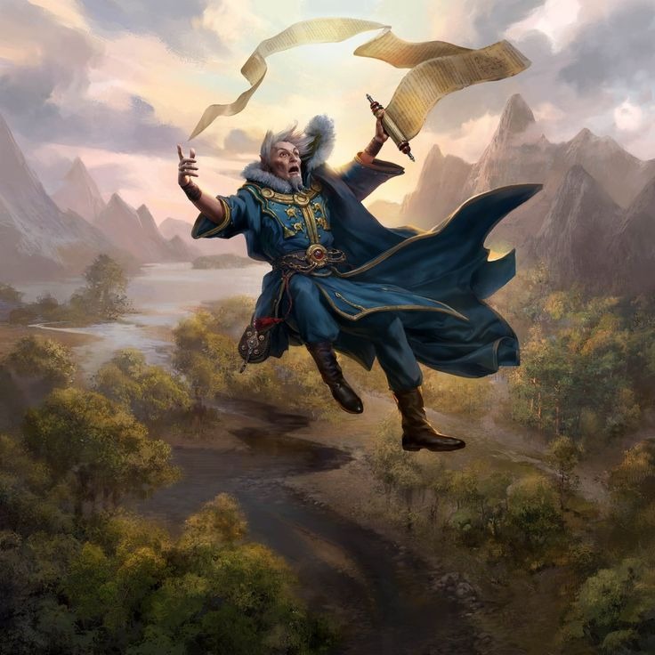 Летать - и не только, маги умели...