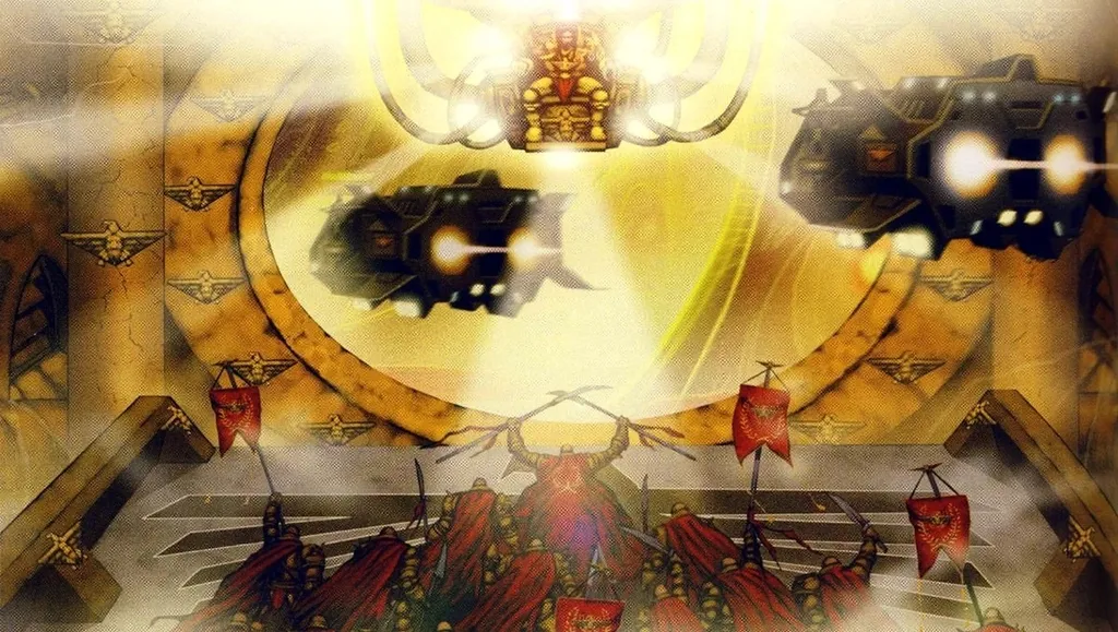 Про большие порталы я читал — например, в книгах про Фабия. Проблема в том, что у Императора портал был маленький…