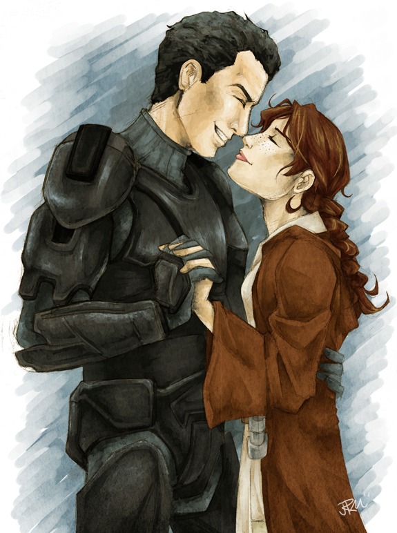 Этейн и Дарман… Жаль, им не довелось долго быть вместе…