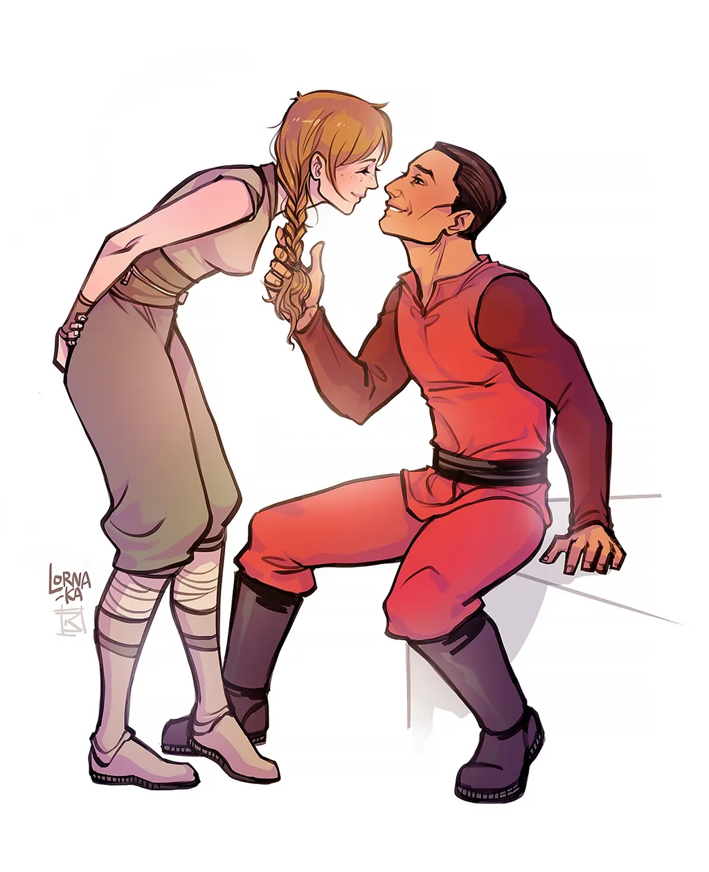 Этейн дала Дарману немного тепла, мира в душе и любви…