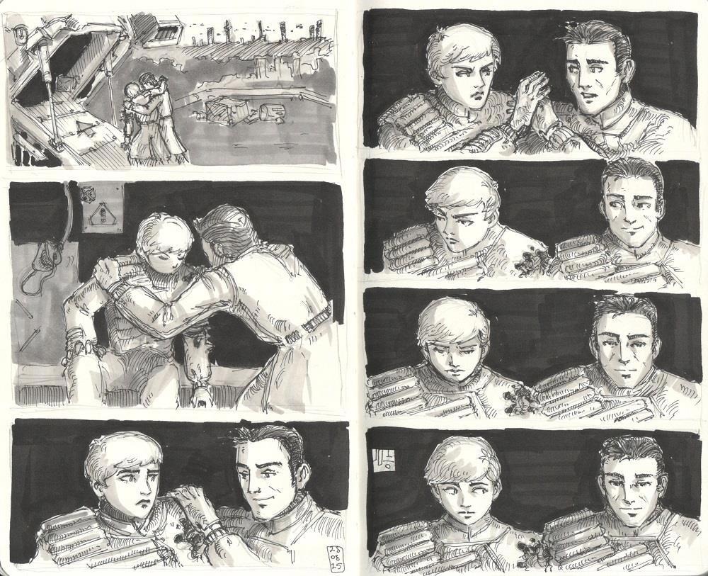 Молния и Кавалер. Взято с AT.