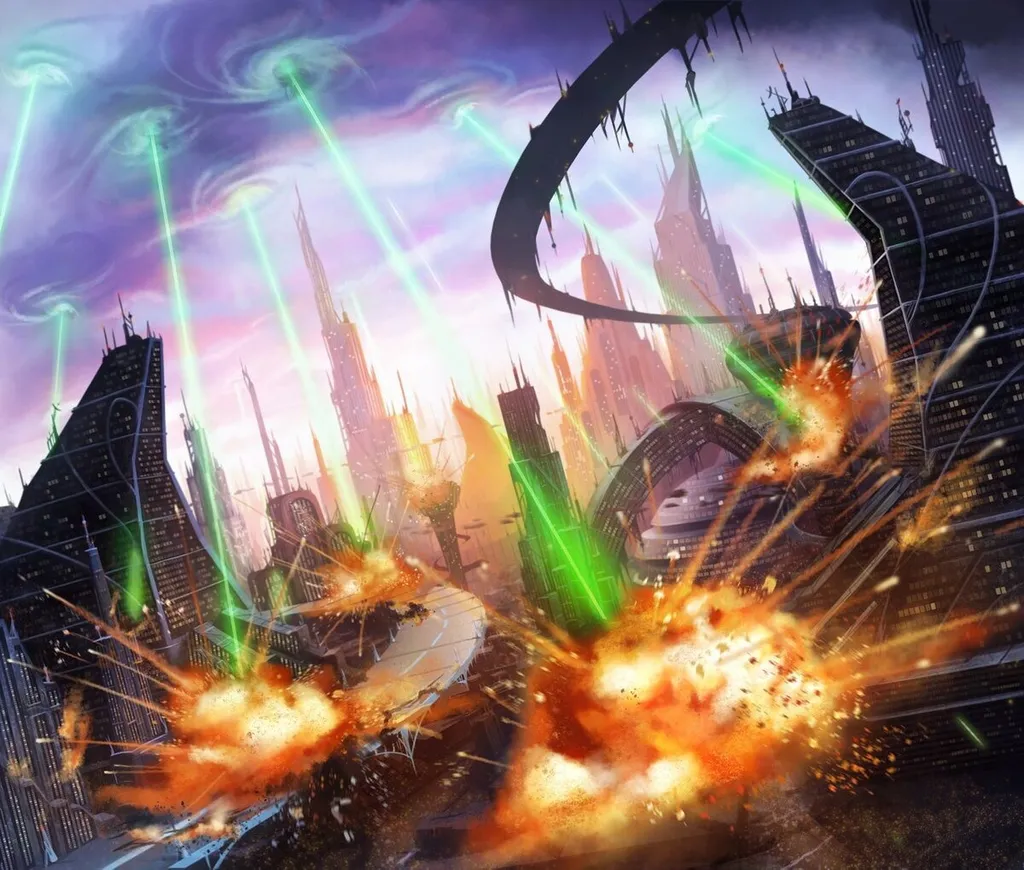 Орбитальная бомбардировка…