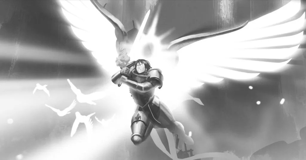 Это не она ли Абаддона проткнула насквозь?