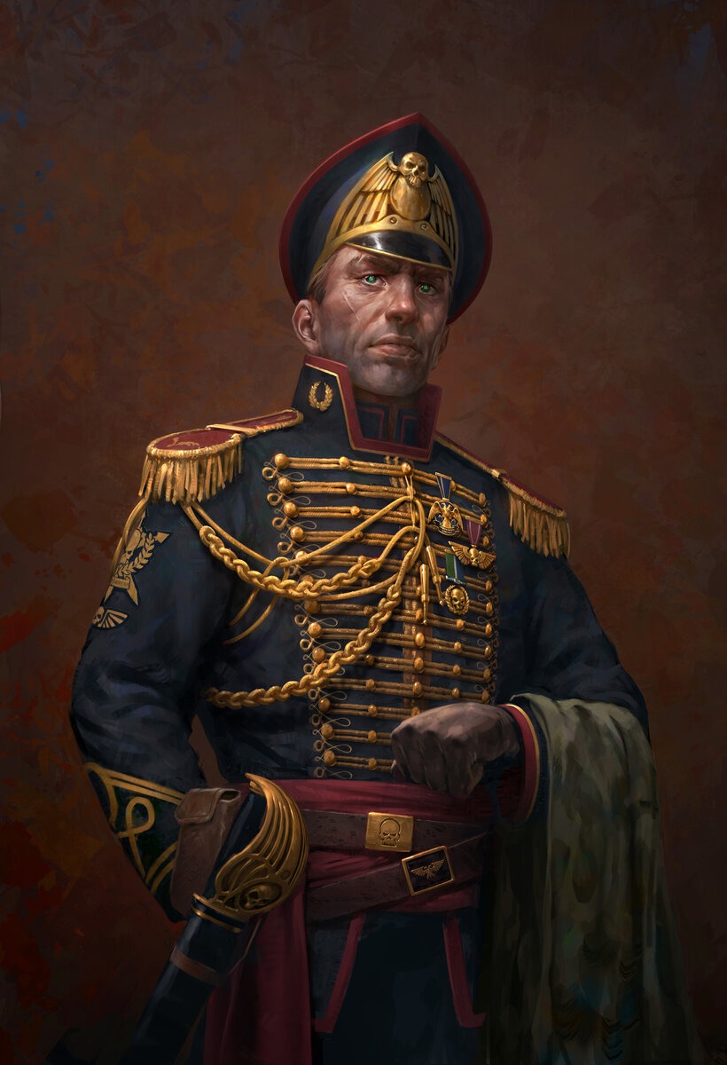 Ибрам Гаунт, кстати, вполне себе нормальный комиссар. если что…