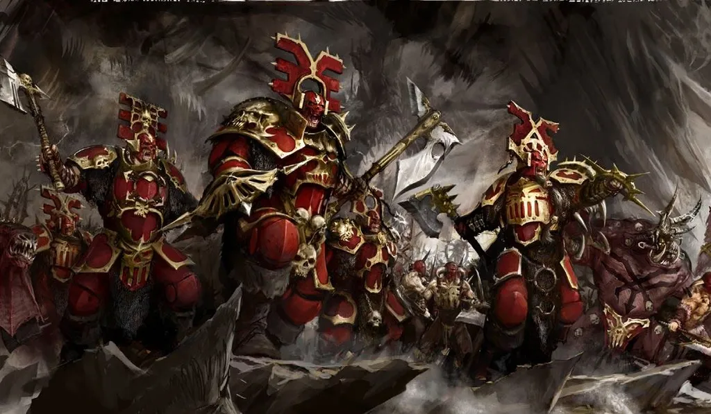 Вот это - Хаос! Хотя, кажется, это из другого Warhammer... 