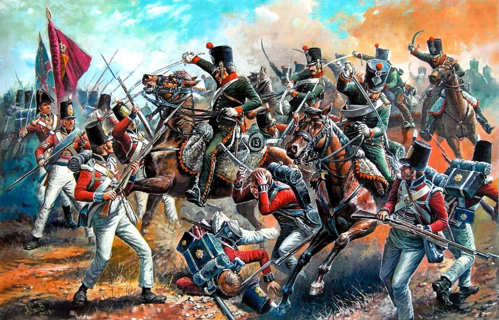 Яркие цвета позволяли отличить своих от чужих...