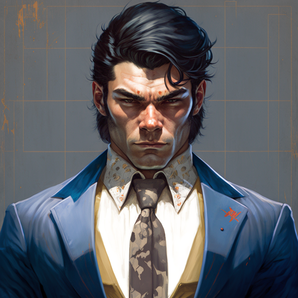 Вот такое фанатское изображение Гауптмана...