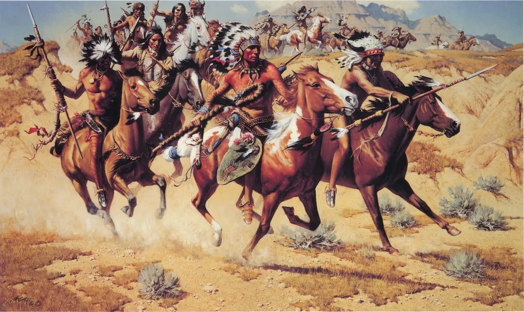 Нередко, они сами нападали на поселения белых, так как те "селились на их земле"...