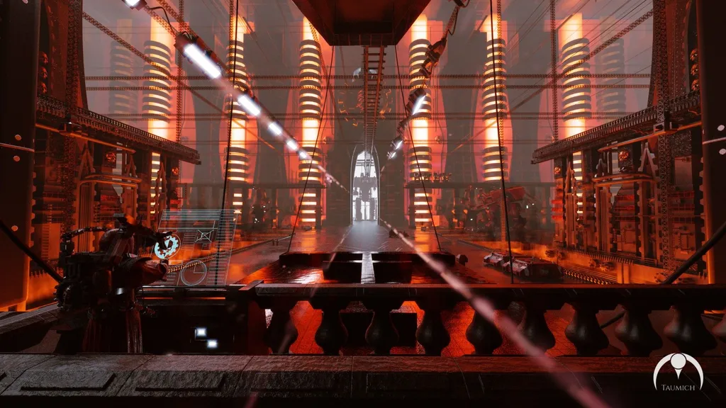 Обычный мануфакторум. Смертные тут работают без отдыха и всего остального...