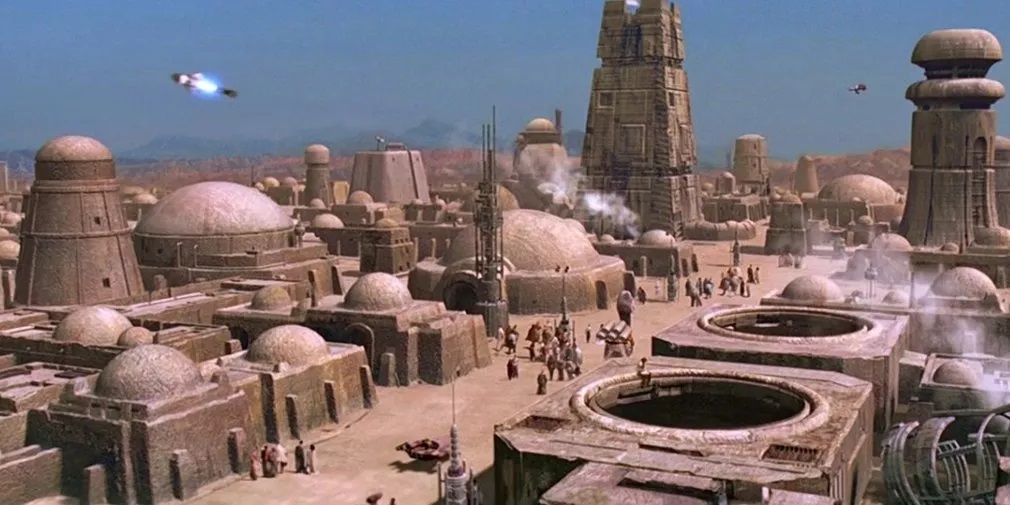 Мос-Айсли - вообще-то, большой город, если что...