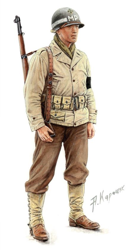 А ещё Гаррисон служил и в военной полиции...