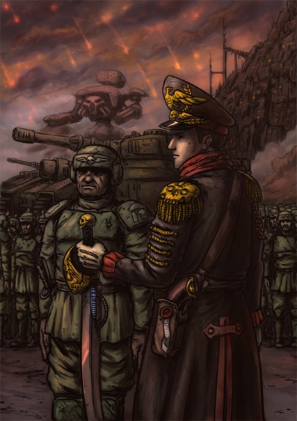 Комиссар и гвардеец