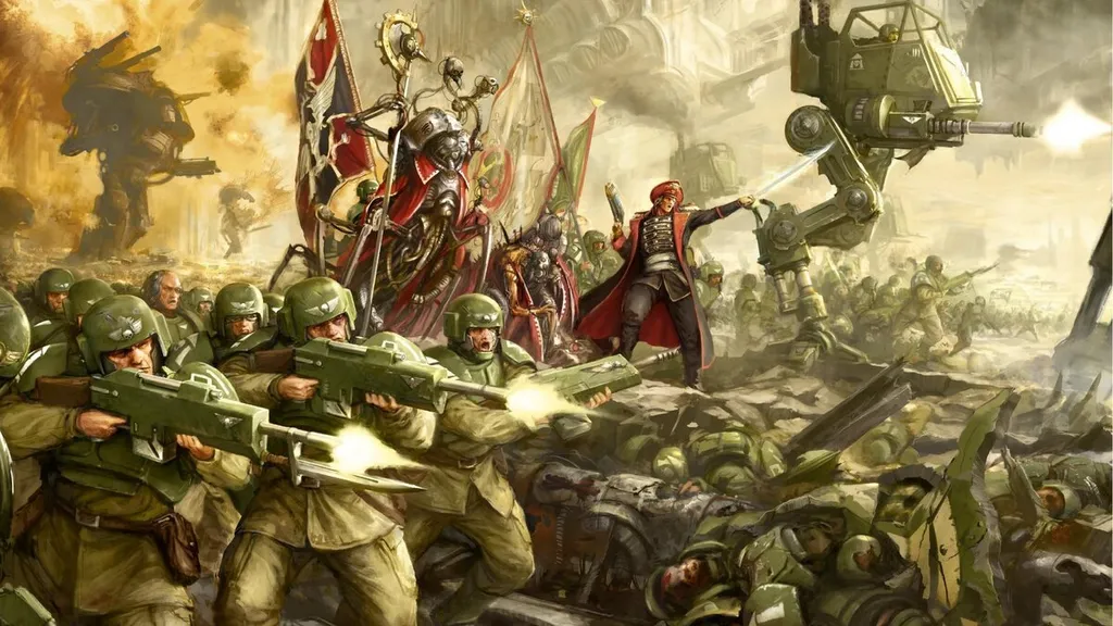 "Крутая" армия будущего по версии Warhammer 40000...