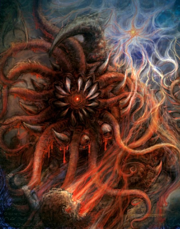 Ну демон, да. Но он просто живёт в варпе... Мы для него - тоже демоны...