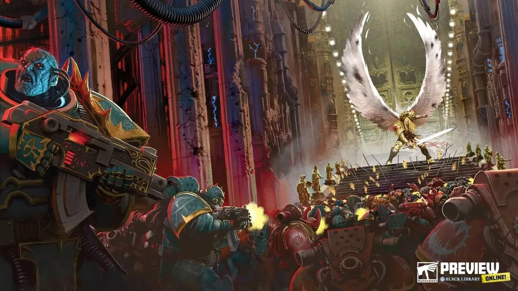 Саня привёл с собой не так много воинов, но они вырезали почти всех Сынов Хоруса...