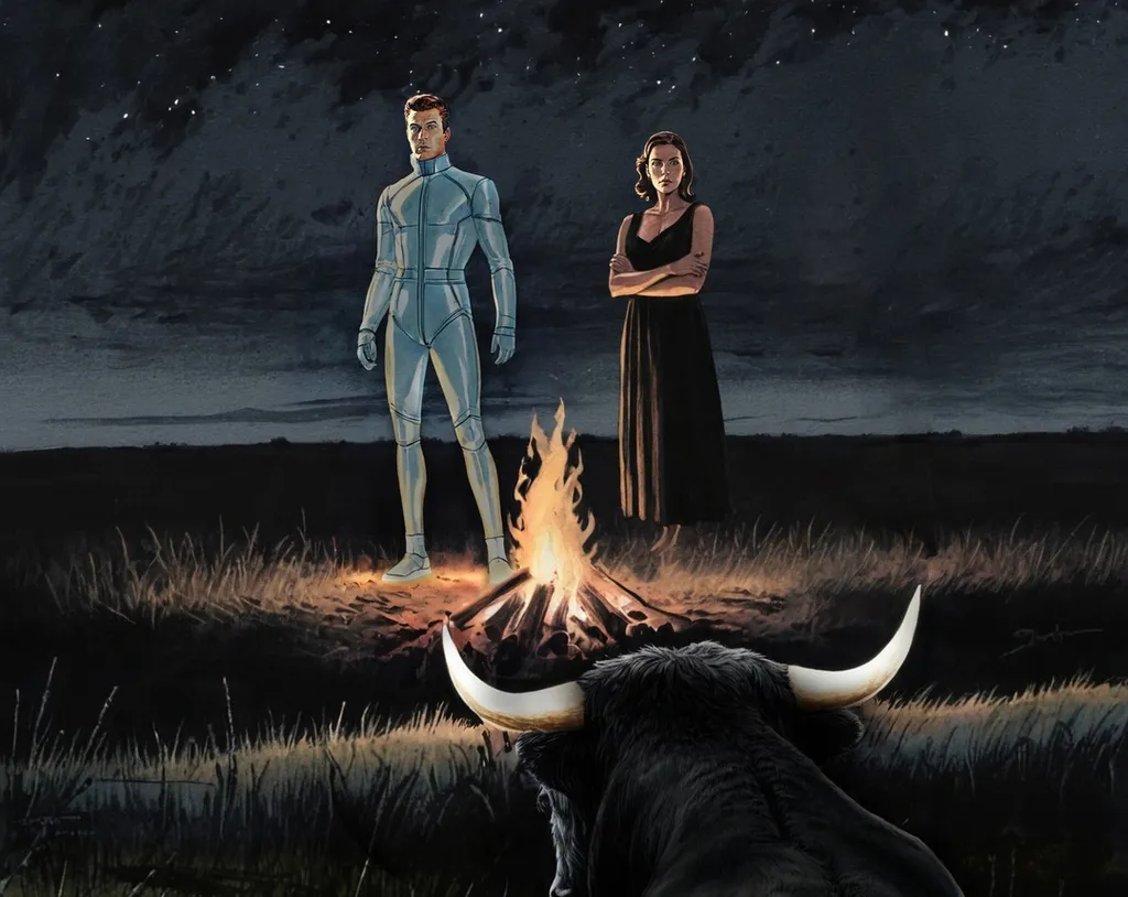 Я помню этот момент - но почему тут Дар Ветер в скафандре?