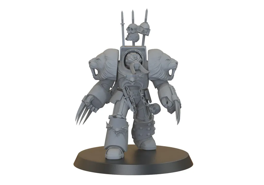 Вот с одним таким типом не смогли справиться трое Астартес...