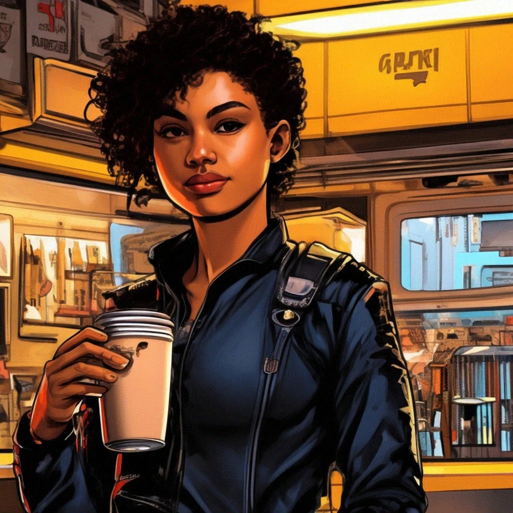 Ещё одно изображение Наоми...