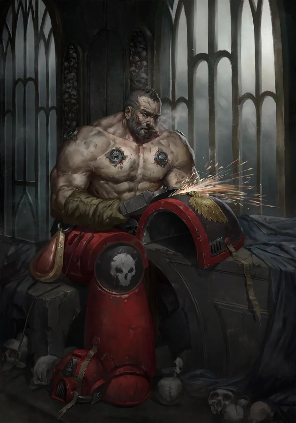 Профилактика... Только вот, зачем ему сигара?