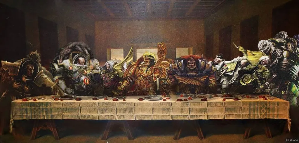 Император и примархи. Хоть и не все...