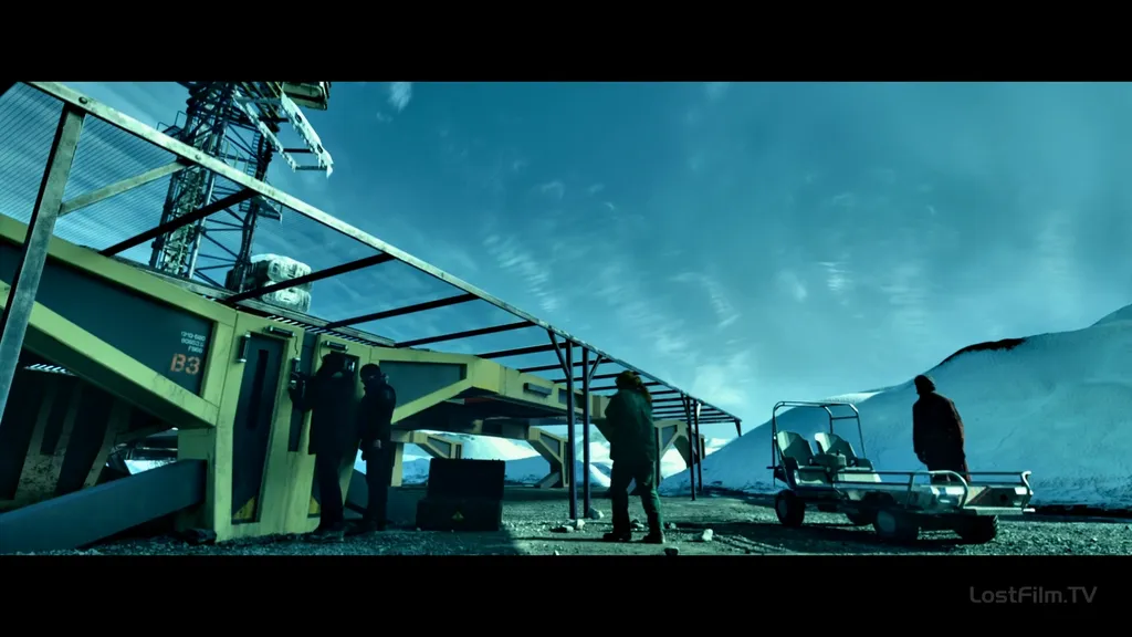 Бывшие беженцы с Ганимеда минируют посадочную площадку...