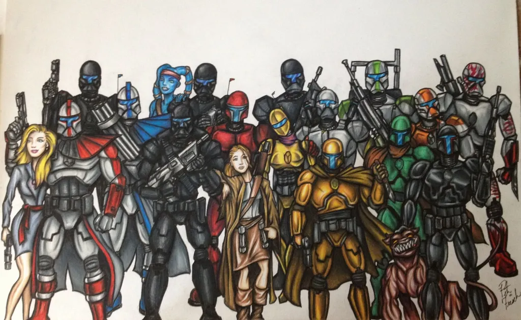 Кажется, здесь все персонажи книг Тревисс...