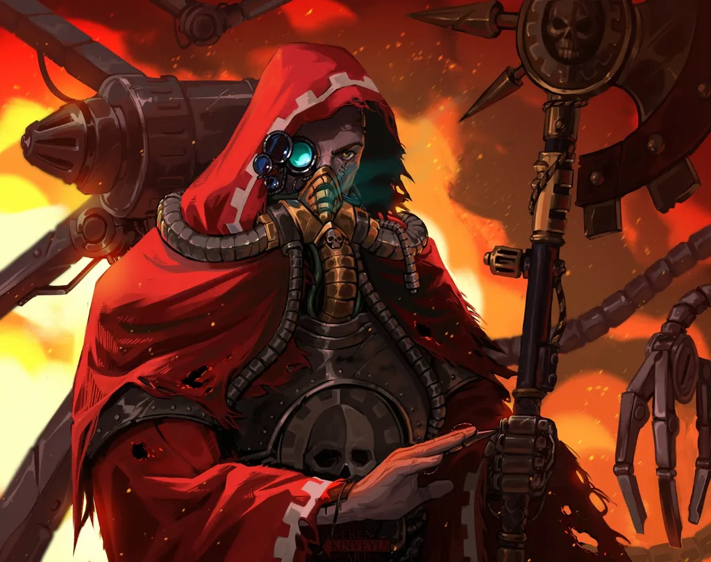 Молодой, инициативный магос. Но, кто же даст ему претворить в жизнь его проекты?