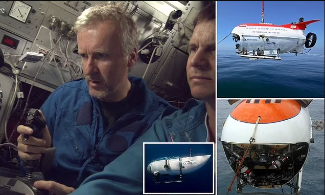 Джеймс Камерон на "Мире"...