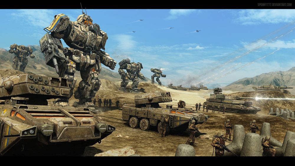 В BattleTech танки играли вторую-третью скрипку на поле боя. Долго они не жили...