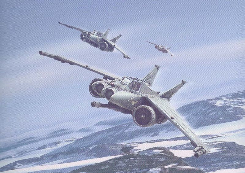 "Молнии" в полёте...