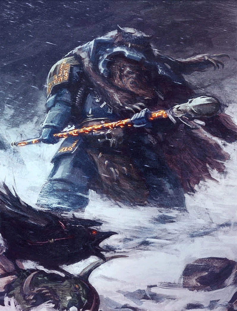 Это не "магия", а Сила Фенриса!