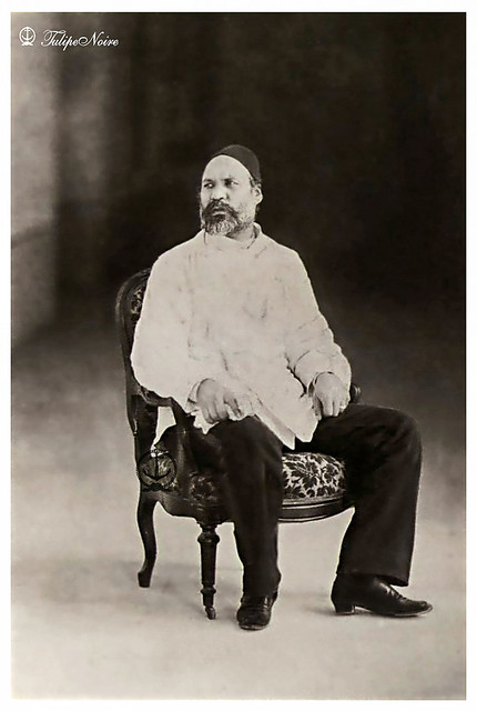 Национальный герой Египта Ахмед Ураби после своей ссылки на Цейлон, 1882 год.