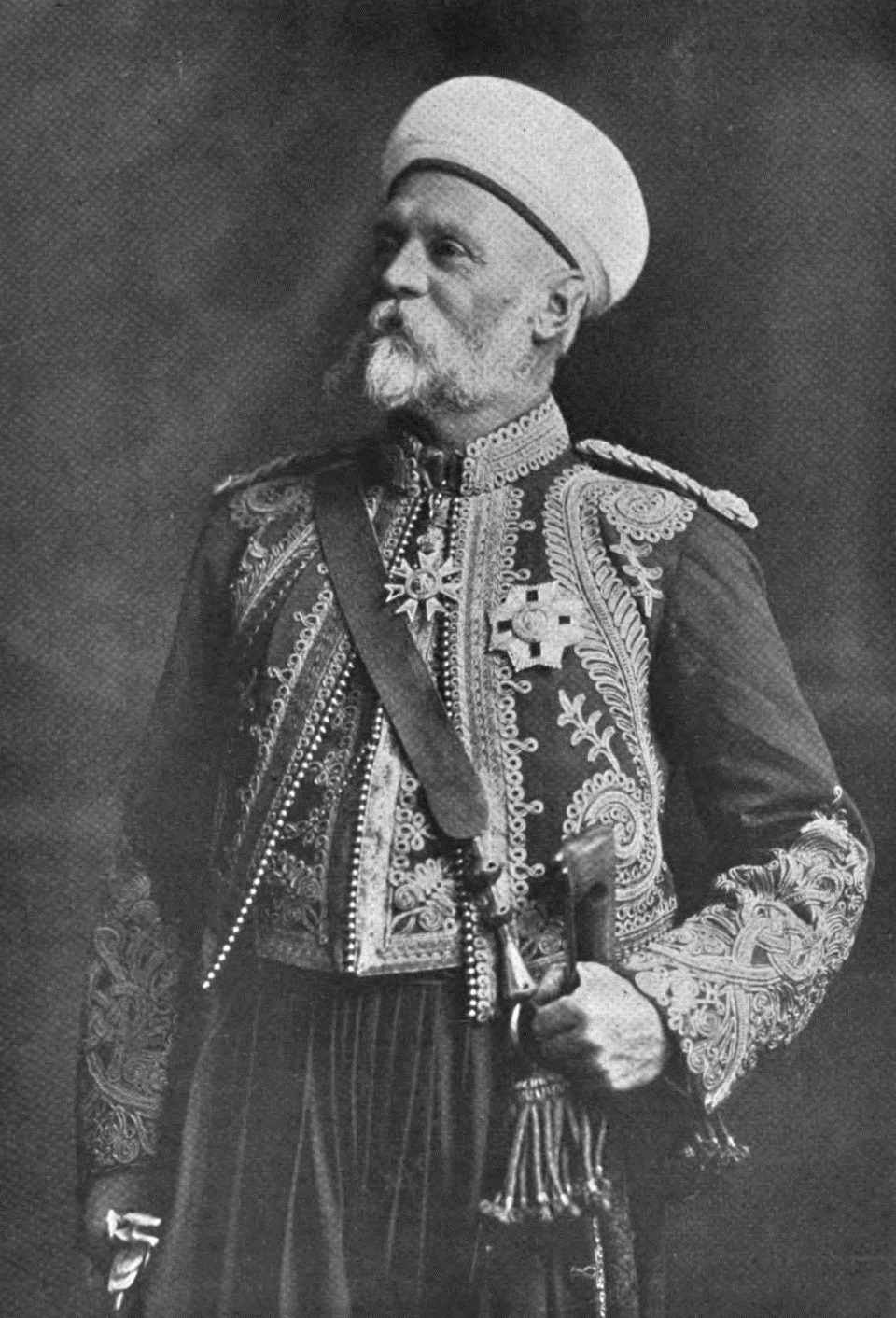 Статный шотландец при дворе султана.