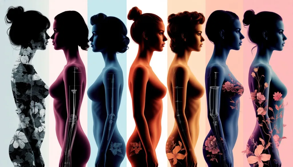 в статье рассматривается эволюция стандартов женской красоты с конца 1990‑х до сегодняшнего дня. Вы узнаете, как менялись представления об «идеальной фигуре», какие риски несут погоня за модными канонами и как сохранить психическое и физическое здоровье в мире навязанных идеалов.