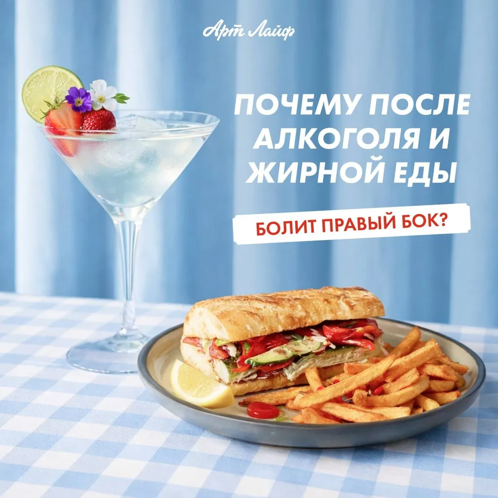 Почему после алкоголя и жирной еды болит правый бок: научный разбор и стратегия защиты печени