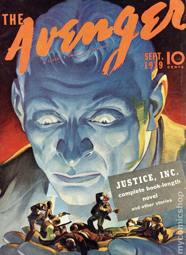 Обложка: Гарольд Уинфилд Скотт, Street & Smith